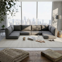 7-Piece Sofa Cushion Set PP Filling Home Padding Tie-Secured for Living Room