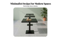 Circular Table and 2-Chair Set Sturdy Construction Cafe Seating Modern Design Space-Saving for Restaurant Owners, Coffee Shop