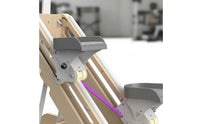 Wooden Stair Stepper Non-Slip Pedals Climbing Exercise Machine Adjustable Resistance Home Stair for Indoor