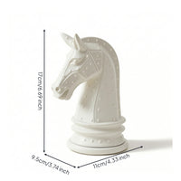 Horse Head Jar Ceramic Storage Jar Sculptural for Bathroom, Vanity
