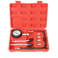 Analog Compression Tester with Carrying Case Automotive Cylinder Compression Tester Kit Universal Tool Accurate for Garage