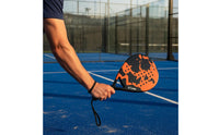 Non-Slip Grip EVA Core Beach Tennis Racket Precise Control Carbon Fiber Padel Racket Long-Lasting Carbon Fiber Padel Racquet Shock Absorption for Beginners