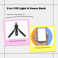 RGB LED Pocket Light for photo
