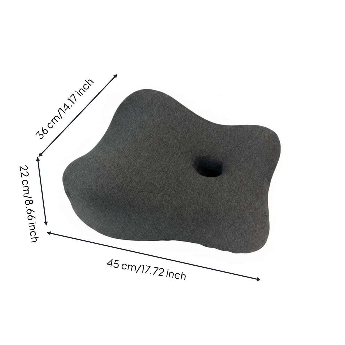 Positioning Aid Pillow Memory Foam Versatile Wedge Pillow for Couples, Bedroom, Office