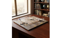 Wooden Aircraft Model Display Base Miniature Model Airport Apron Detailed Airport Diorama Board Authentic