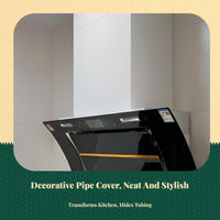 Metal duct cover, easy to install