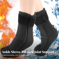 Low-Profile Ankle Wrap with Strap