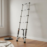 Portable Telescopic Ladder Heavy Duty Multi-Purpose Folding Ladder for Household, Construction