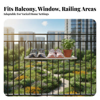 Hanging Drying Rack Parallel Rods Home Accessory Rectangular Frame