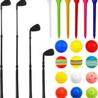 Adjustable Three-Section Golf Chipper Practice Club for Youth and Adults