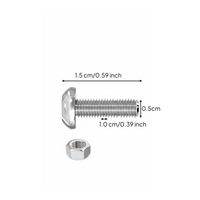 304 stainless steel hex hollow screws, rustproof for lamps, electronics, assembly
