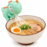 Panda Cup Fan, Clip-On Mini Fan for Cooling Noodles, Three Wind Speeds