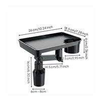 Car Cup Holder Tray Multifunction Cup Holder Tray Stand Adjustable