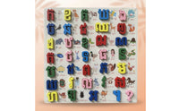 Matching Drewniana Układanka Geometryczna Interactive Educational Puzzle Rozwojowa Puzzle Board Cognitive for Classroom