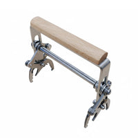 Beehive Frame Lifting Clamp Wooden Handle Apiary Tool Metal Body for Beekeepers