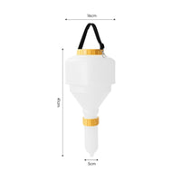 Hanging Sauce Bottle 3.5 L Long Spout Dispenser Conical Body