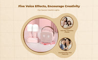 Kids karaoke mic speaker for parties