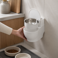 Pet Toilet-Shaped Water Dispenser for Cats and Dogs, Automatic Drinking Fountain Bowl