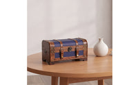 Wooden Storage Chest Decorative Storage Chest Multifunctional Box with Lock for Photography