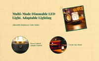 Cordless dimmable LED lamp