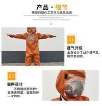 Full-Sealed Inflatable One-Piece Wasp Suit, Thickened PU Material