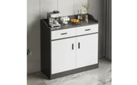 Storage Cabinet Freestanding Floor Storage Cabinet Modern Kitchen Cupboard for Dining Room, Apartment