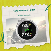 Solar Motorcycle TPMS, instant alerts