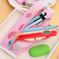 Creative Macaron Cookie Pencil Case Large Capacity Student Stationery Pouch