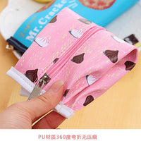 Creative Macaron Cookie Pencil Case Large Capacity Student Stationery Pouch
