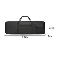 Padded Keyboard Carry Bag Structured Music Accessory Textile Instrument Storage