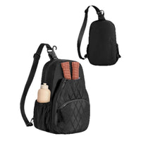New Tennis Bag Pickleball Backpack Crossbody Pickleball Paddle Bag Lightweight Sports Gear and Travel Racket Bag