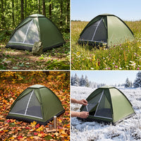 Outdoor Pop-Up Beach Tent Sun Shelter for Camping Hiking Picnic