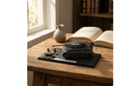 Collectible Die-Cast Tank with Display Base Metal Tiger I Tank Model Static Armored Vehicle Model Detailed for Collectors, Hobbyists, History Buffs, Desk, Office