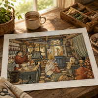 cross-stitch kit