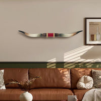 Nordic Retro Faux Horn Wall Decor Resin Hanging