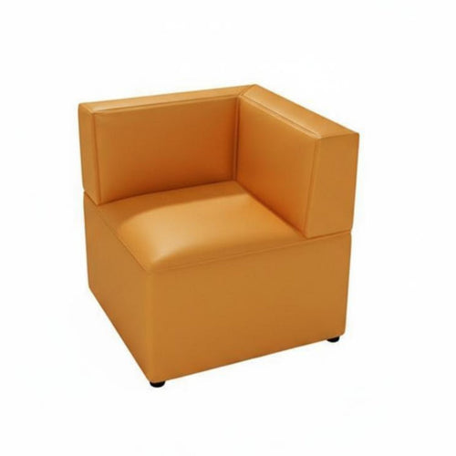 Sectional L-Shaped Sofa Nordic Aesthetic Configurable Block Sofa Petpet-Considerate High-Resilience Foam for Families, Salon