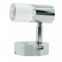 Bedside Reading Lamp Compact Home Lighting Rotating