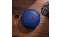 Steel-Tongued Percussion Drum with 13 Notes Relaxing Steel-Tongued Percussion Drum Portablefor Beginners, Classroom