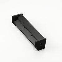 Plastic Model Car Wing with Mounting Tabs Miniature Rear Wing Stable Mini Spoiler Sporty for Dioramas