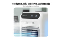 Desktop Misting Fan Humidifier Function Mini Water-Cooled Chiller Quiet Water-Cooled Air Chiller for Students, Office Workers, Dorm Room