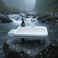 Electric Portable Sink with Pump Rechargeable Camping Sink with Faucet Compact Wash Basin Raised for Campers, RV Owners, Gardeners, Outdoor Activities, Garden