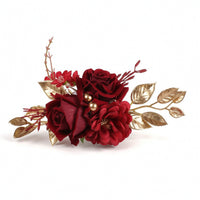 Red Rose Cake Topper Artificial Rose Cake Topper Elegant for Wedding Cakes