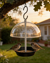 Hummingbird Feeders 跨境新款 防鼠金属喂鸟器 户外悬挂式喂食器