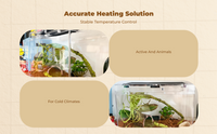 Gecko mini terrarium enclosure