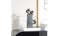 Climbing Figures Sculpture Light Luxury Statue Textured for Art Collectors
