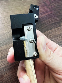 铝合金meilin美林台球杆头修理器皮头修转笔刀打磨弧度换皮头工具