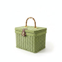 Imitation Rattan Basket Textured for Gift Presentation