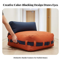 Teardrop Bean Bag Chair Space-Saving Floor Sofa Fashionable Design No Assembly Required for Adults, Students, Bedroom, Balcony