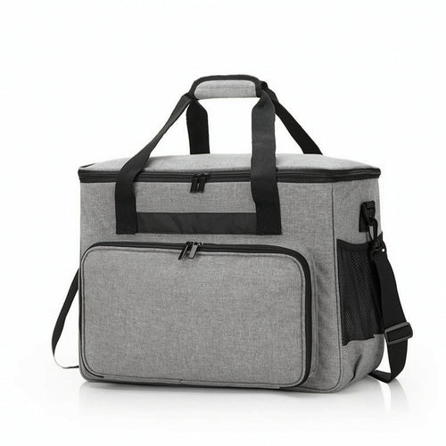 Sewing Machine Carrying Case Organized for Crafters