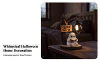 Rustic Spirit Figurine with Lantern
